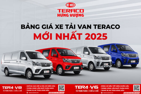 bang-gia-xe-tai-van-teraco-moi-nhat-2025